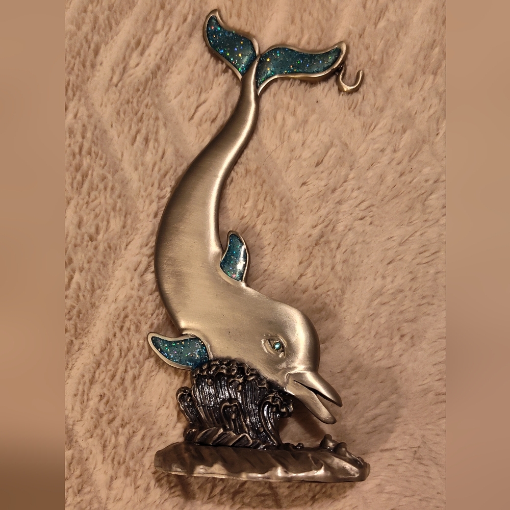 Vintage Dolphin Jewelry Holder?